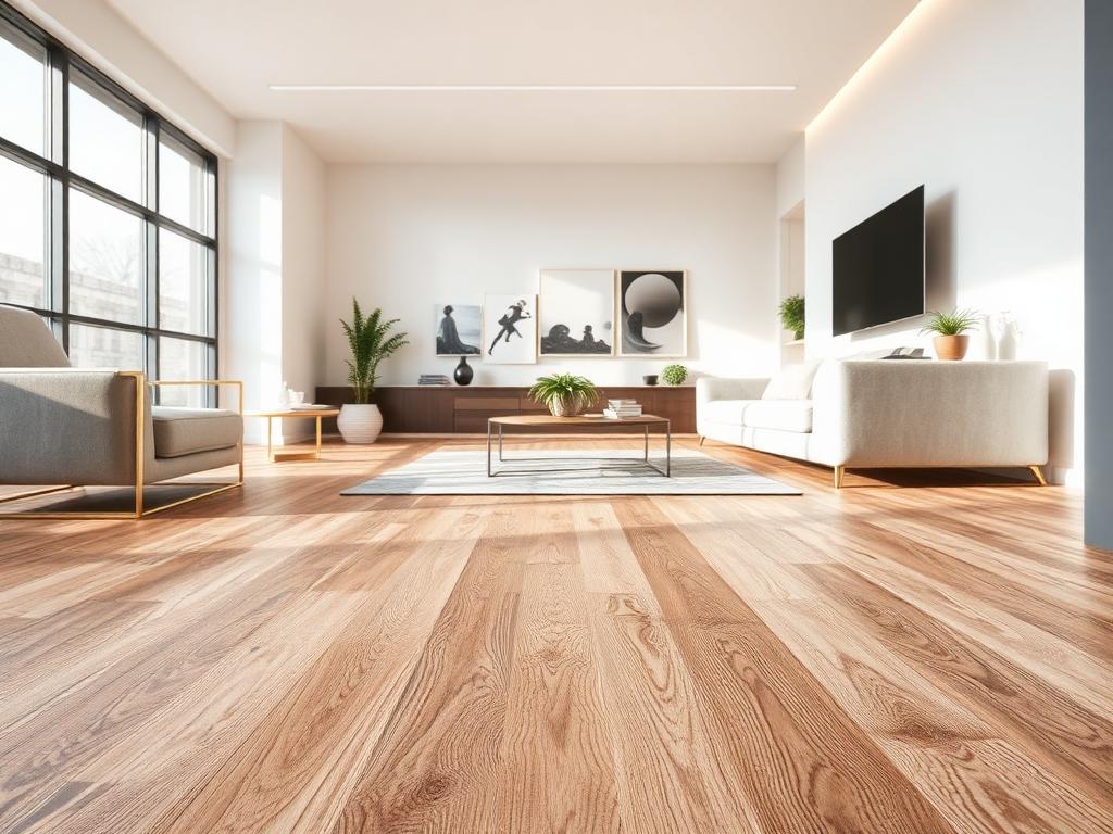 SPC Flooring by Skyliving Shades in a UAE interior