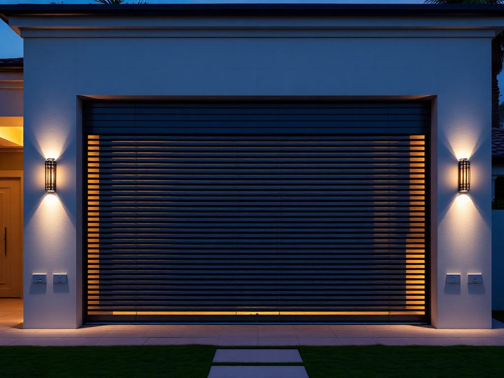 Roller Shutters by Skyliving Shades in a UAE interior