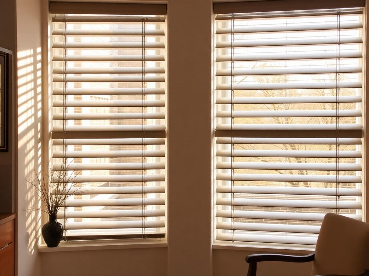 Venetian Blinds by Skyliving Shades in a UAE interior