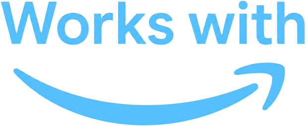 Amazon Alexa logo — compatible smart home system